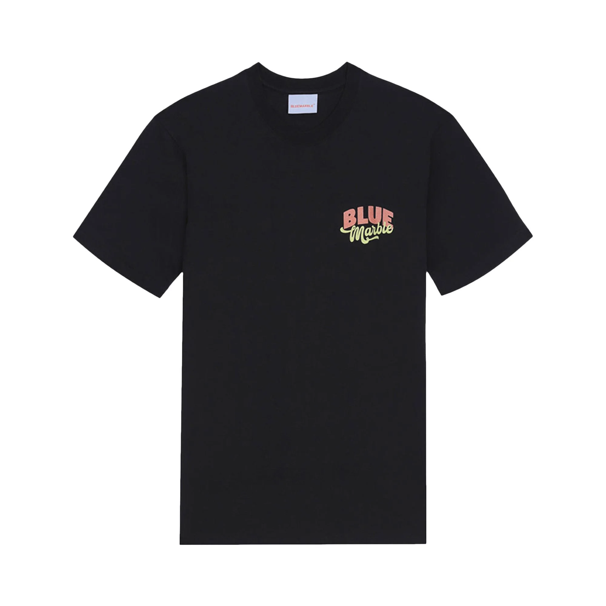 BLUEMARBLE Flower Print T-Shirt 'Black' - 1