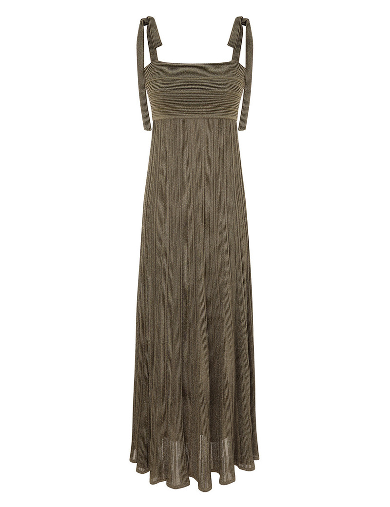 WANDERLUST METALLIC MAXI DRESS 1