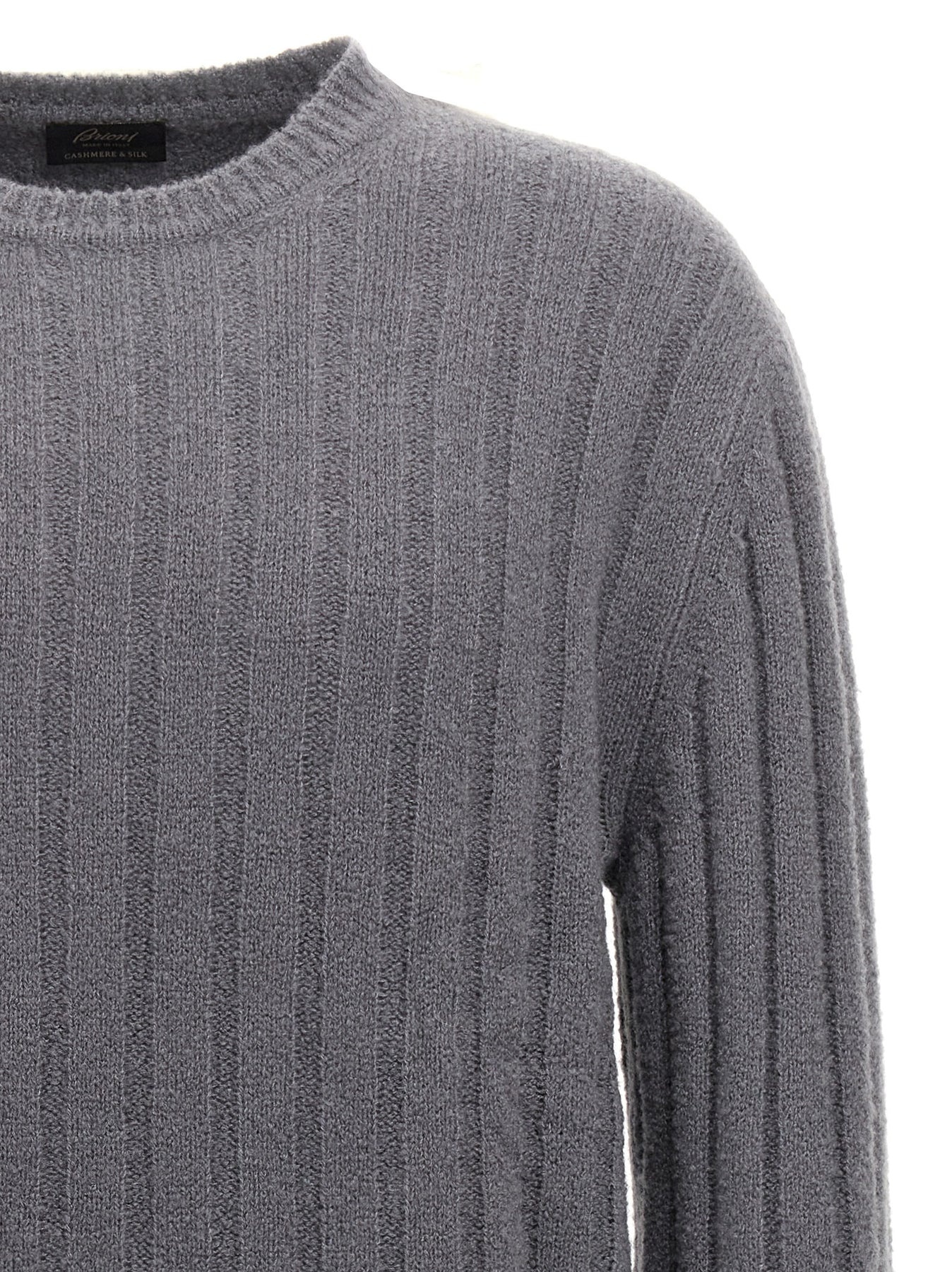 Crewneck Sweater Sweater, Cardigans Gray - 3