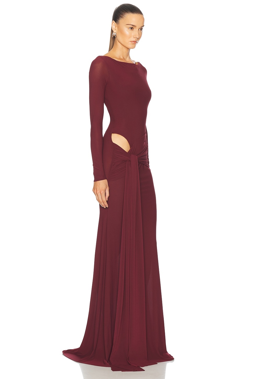 Wrapped Jersey Gown - 2