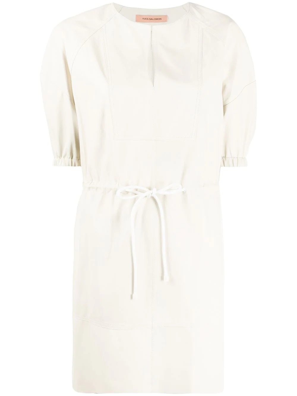 puff sleeve mini dress - 2
