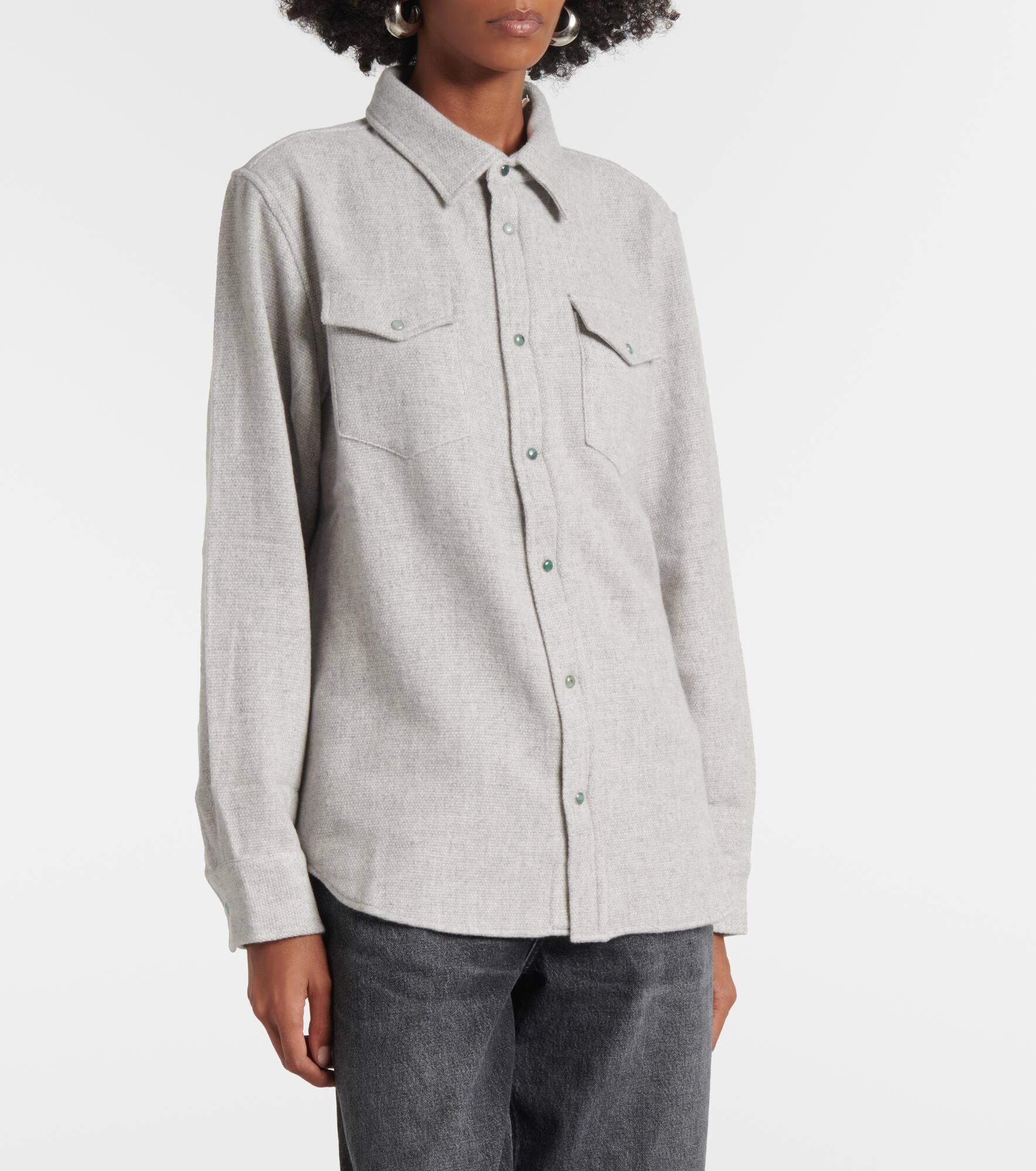 Cashmere shirt - 4