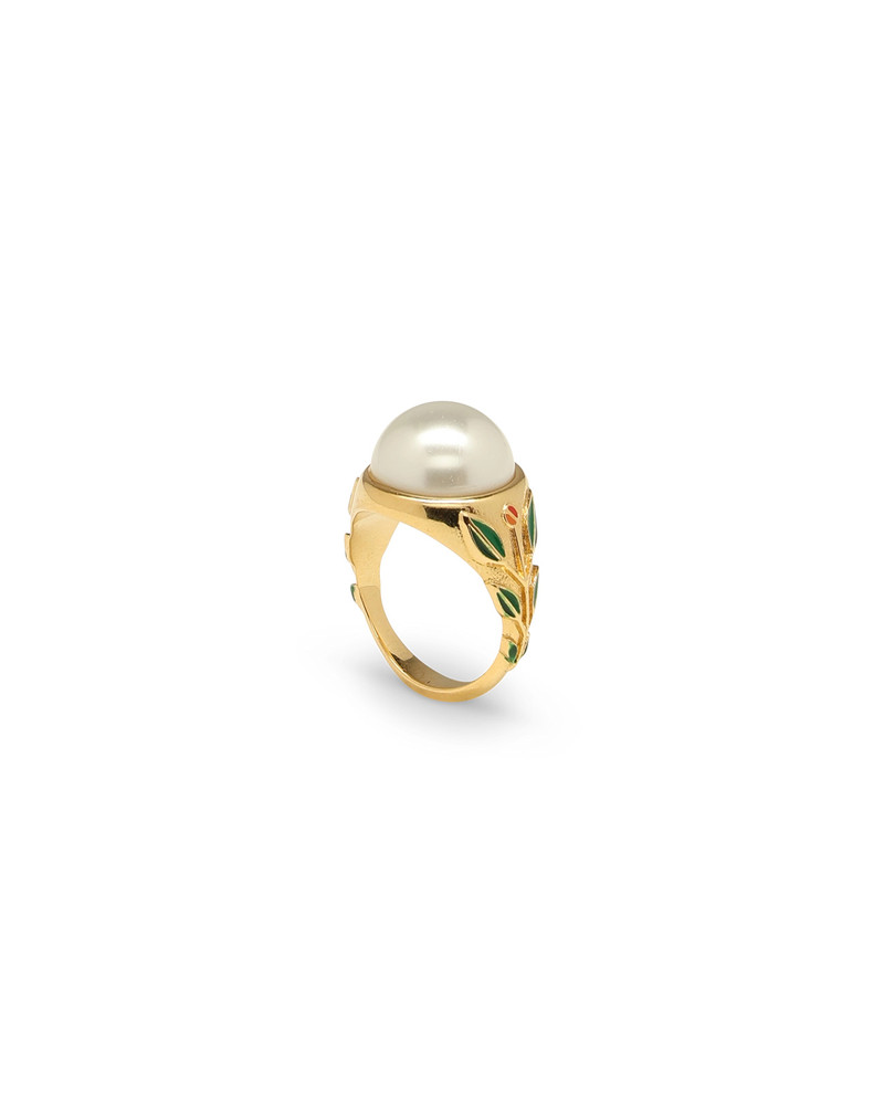 Pearl Signet Ring | Casablanca Paris 1