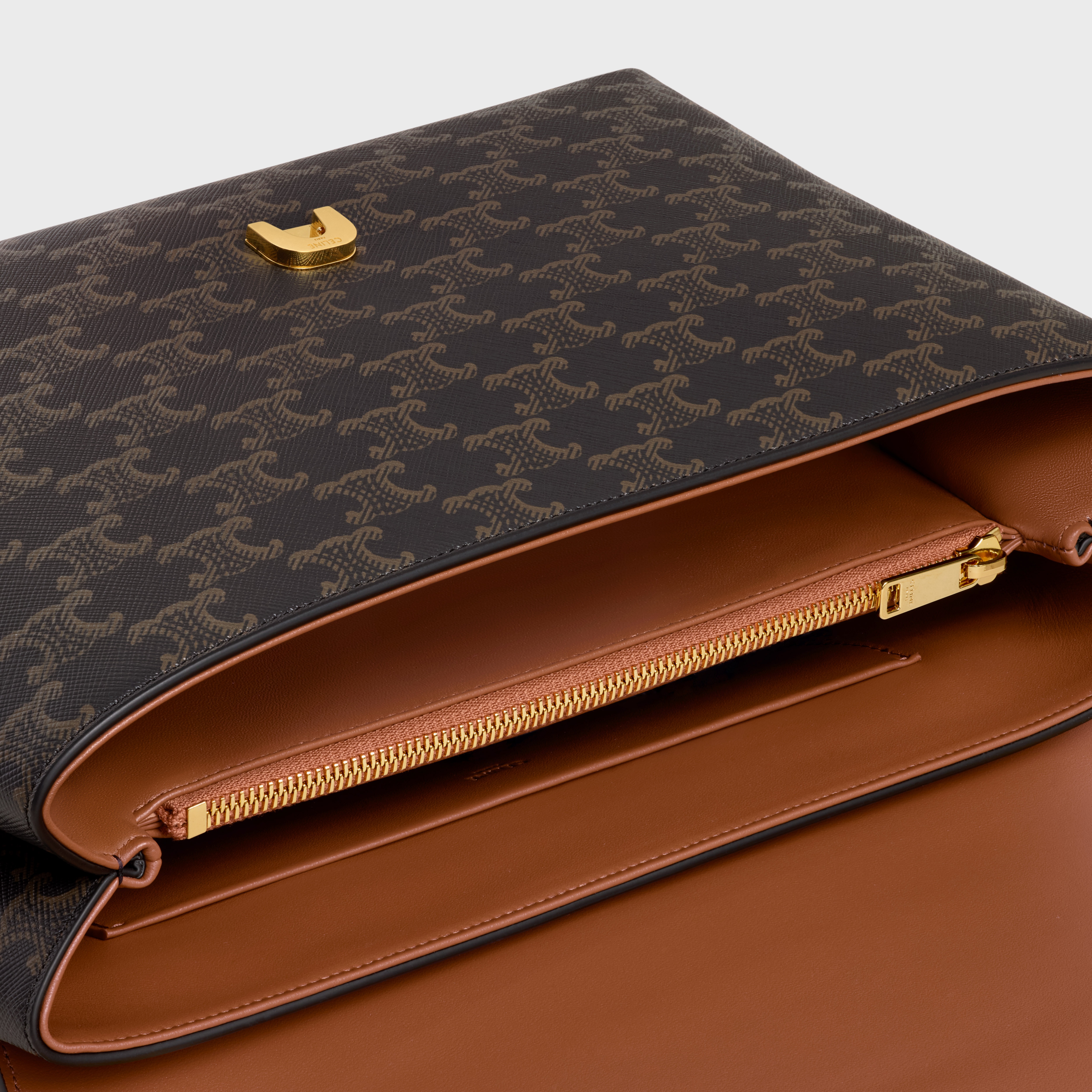 LARGE CELINE VICTOIRE BAG in Triomphe Canvas - 6