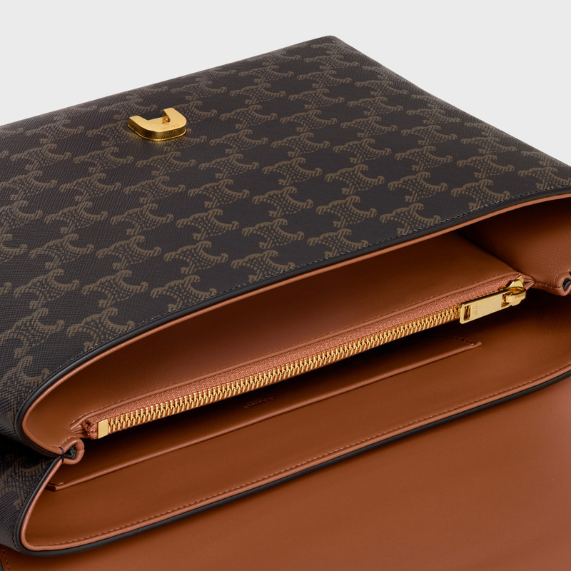 LARGE CELINE VICTOIRE BAG in Triomphe Canvas 6