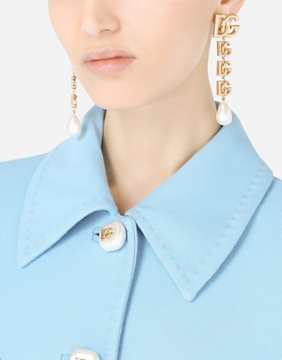 Dolce & Gabbana Clip-on earrings with DG logo outlook