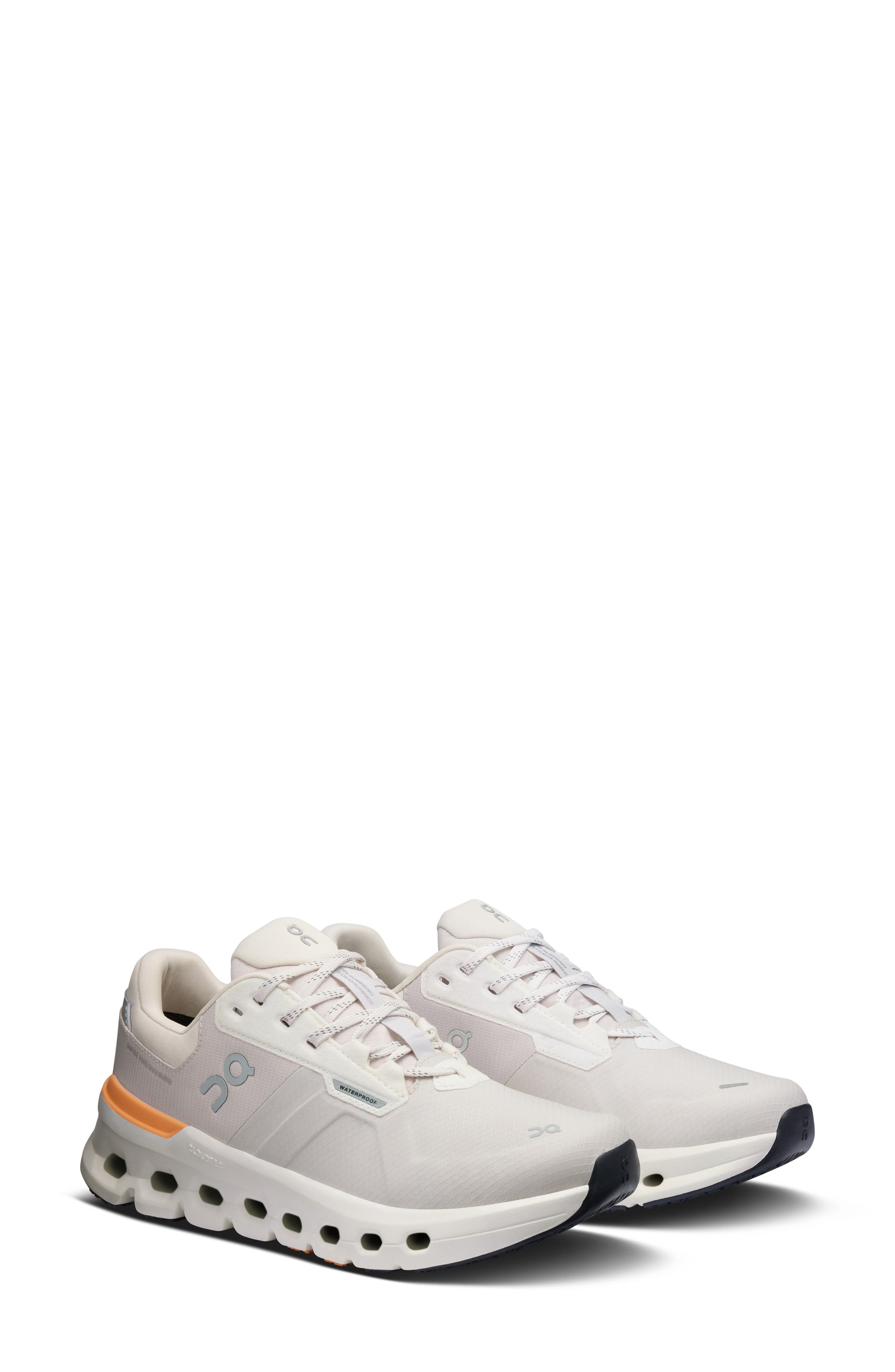 On Cloudrunner 2 Waterproof Running Shoe in Wolf/Tangerine at Nordstrom - 1