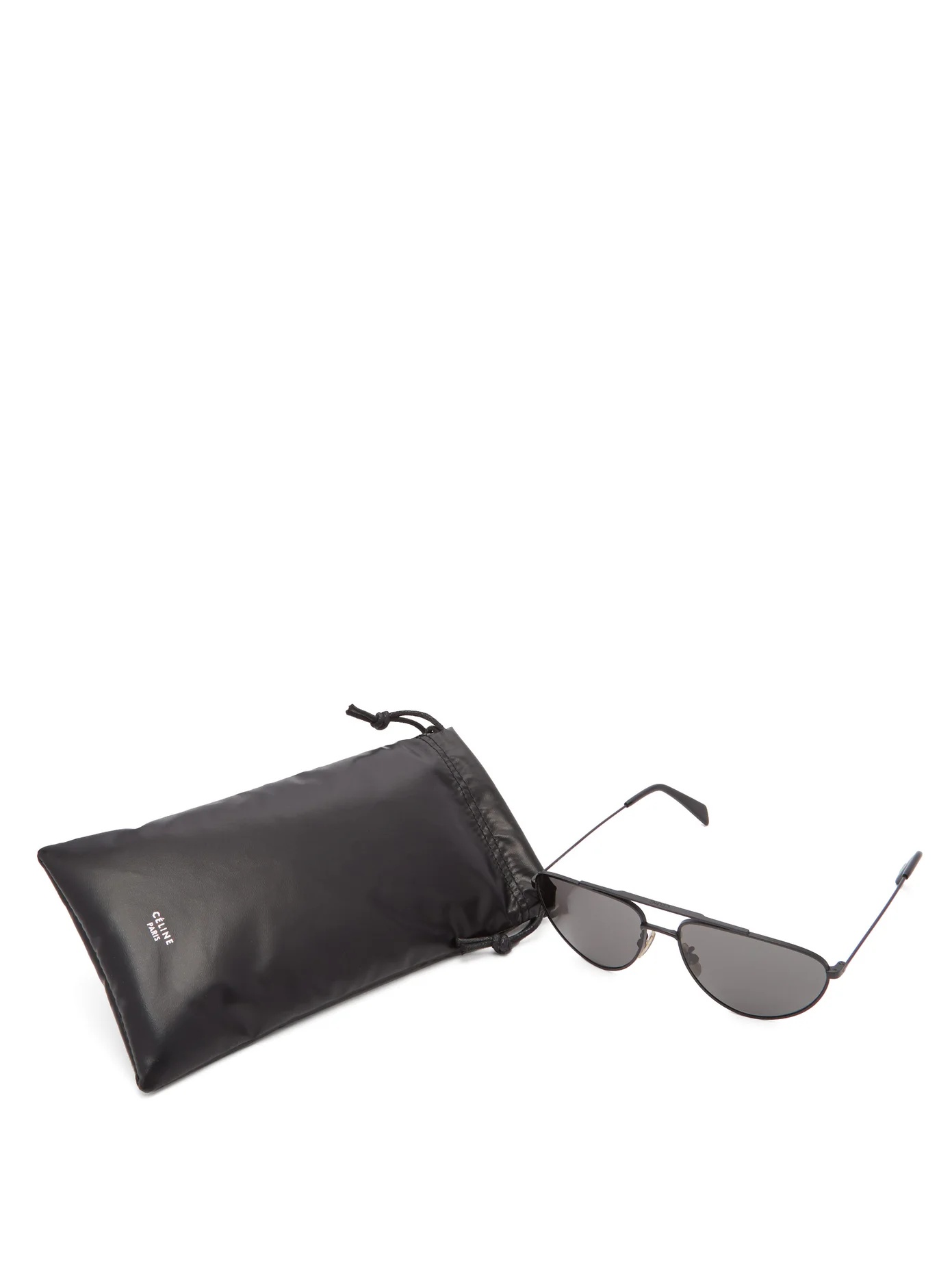 Aviator metal sunglasses - 4