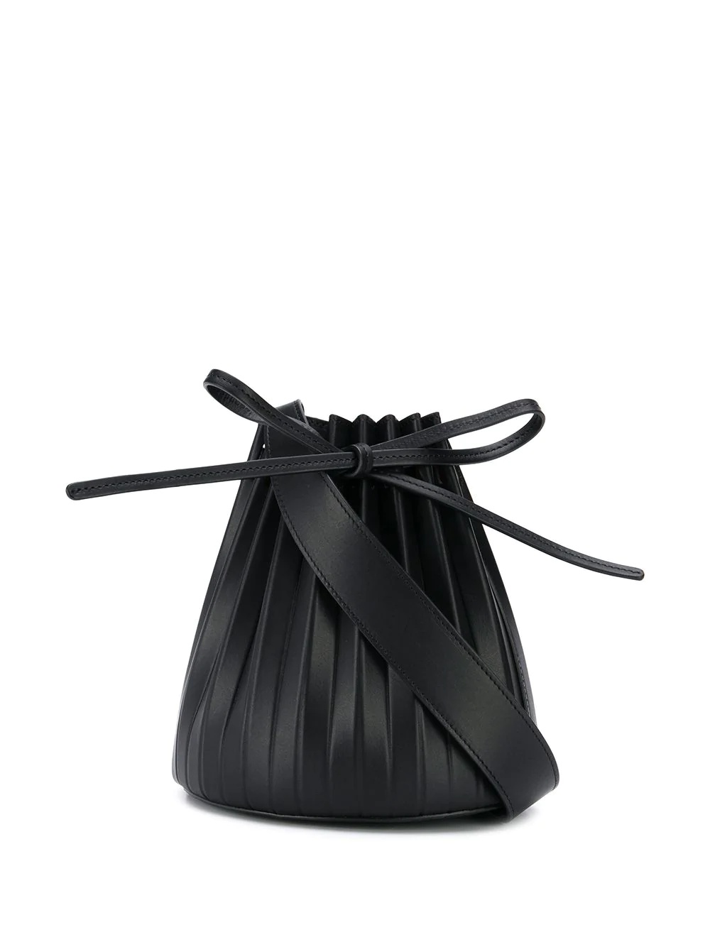 Mini Pleated bucket bag - 6