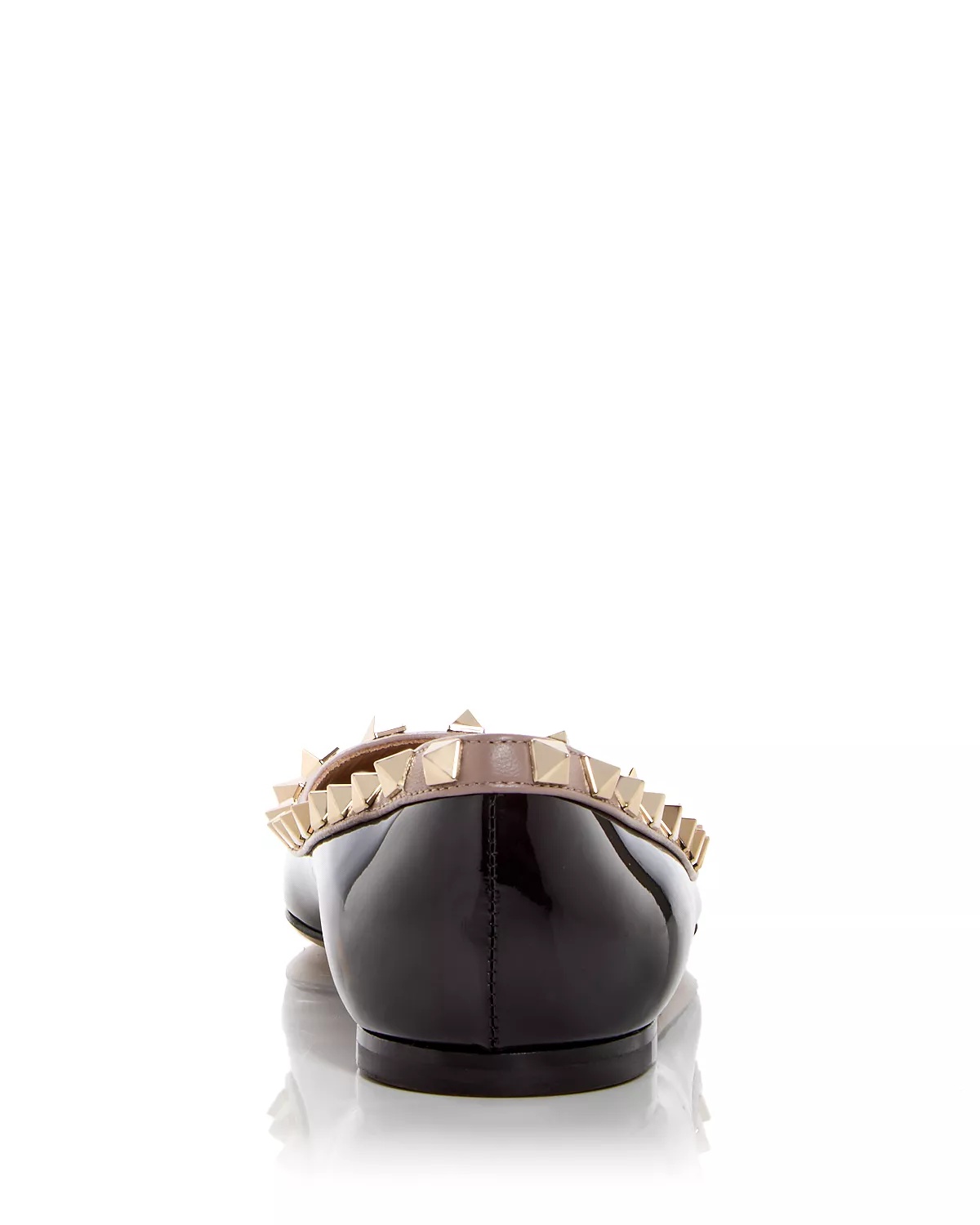 Women's Rockstud Pointed Toe Ballet Flats - 5