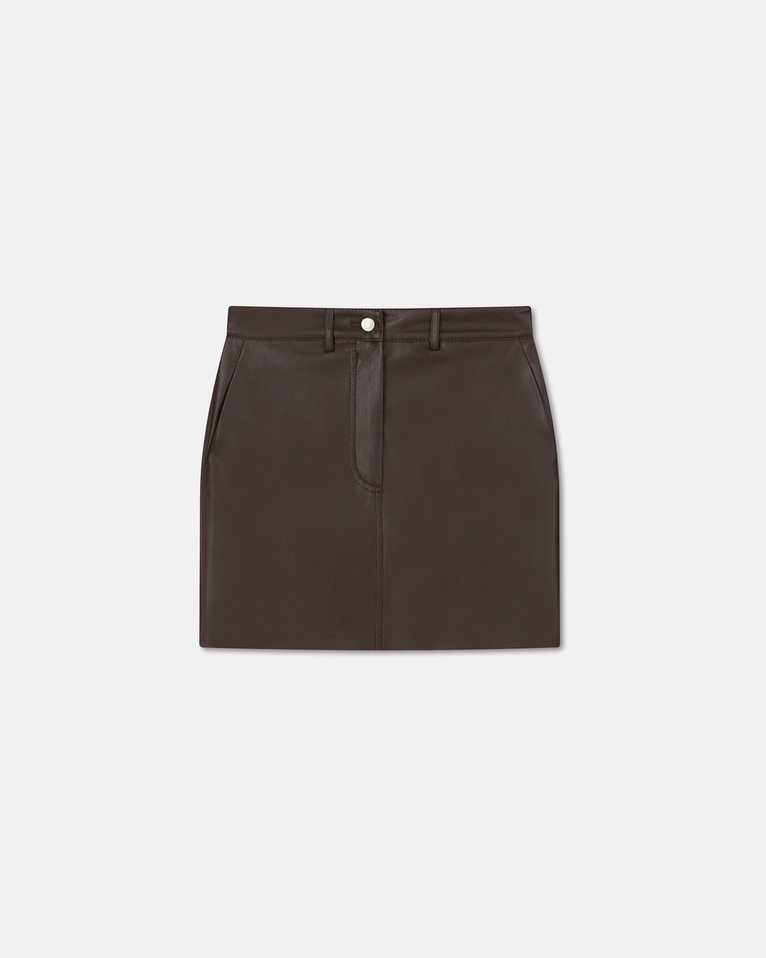 Okobor™ Alt-Leather Mini Skirt - 4