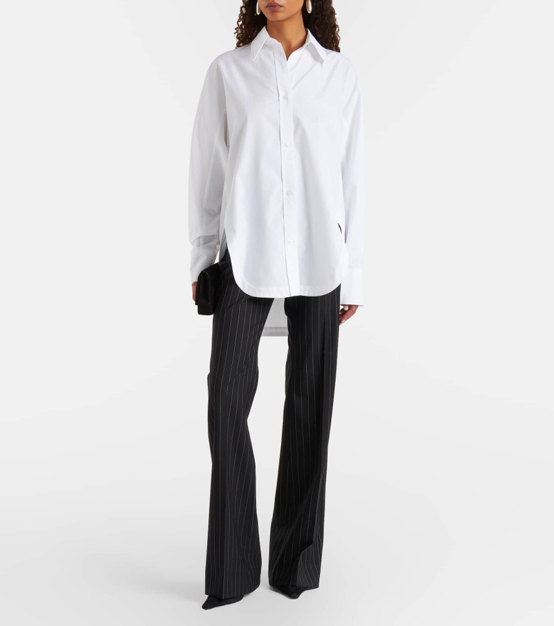 Sportmax Ovest oversized cotton poplin shirt outlook