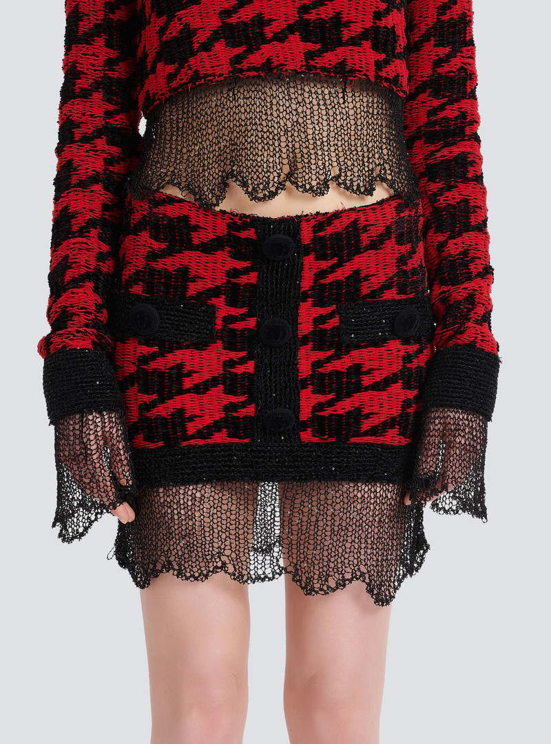 Knit destroyed skirt 6