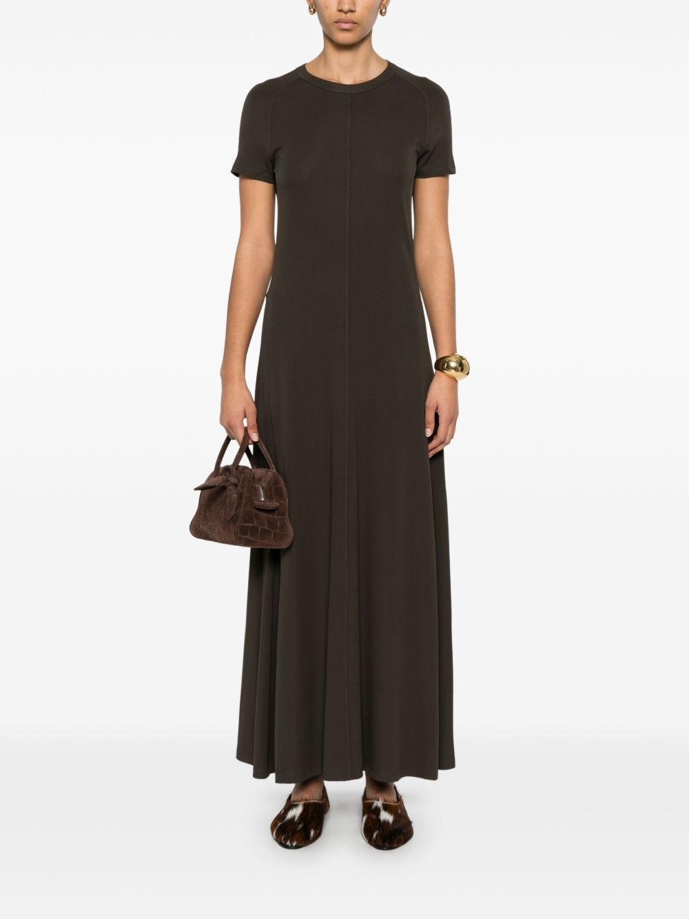 jersey maxi dress - 2