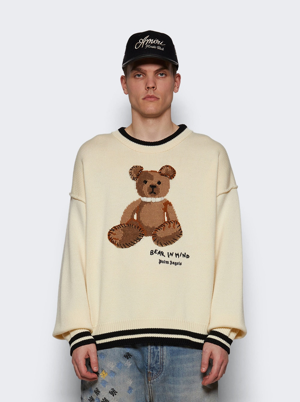 Bear In Mind Sweater Off White - 2