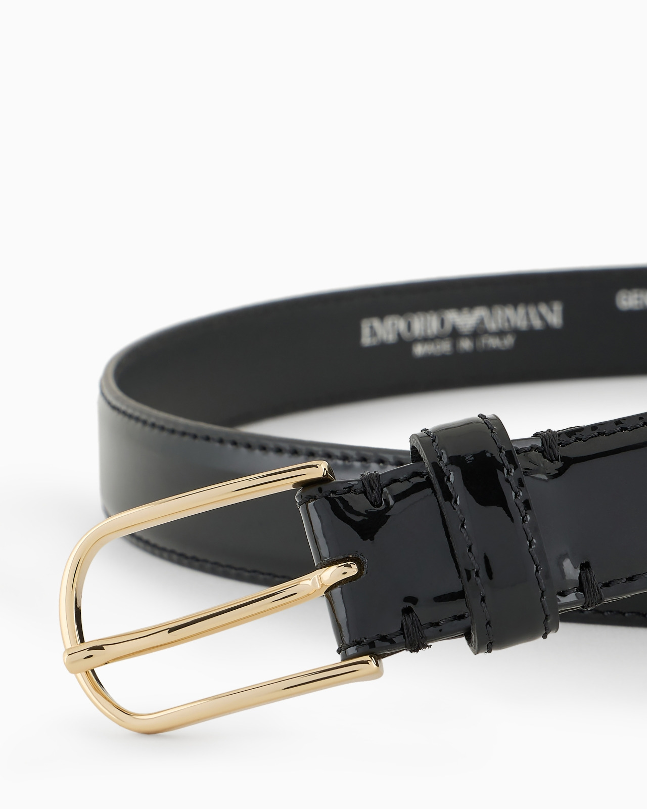 Patent leather belt - 2