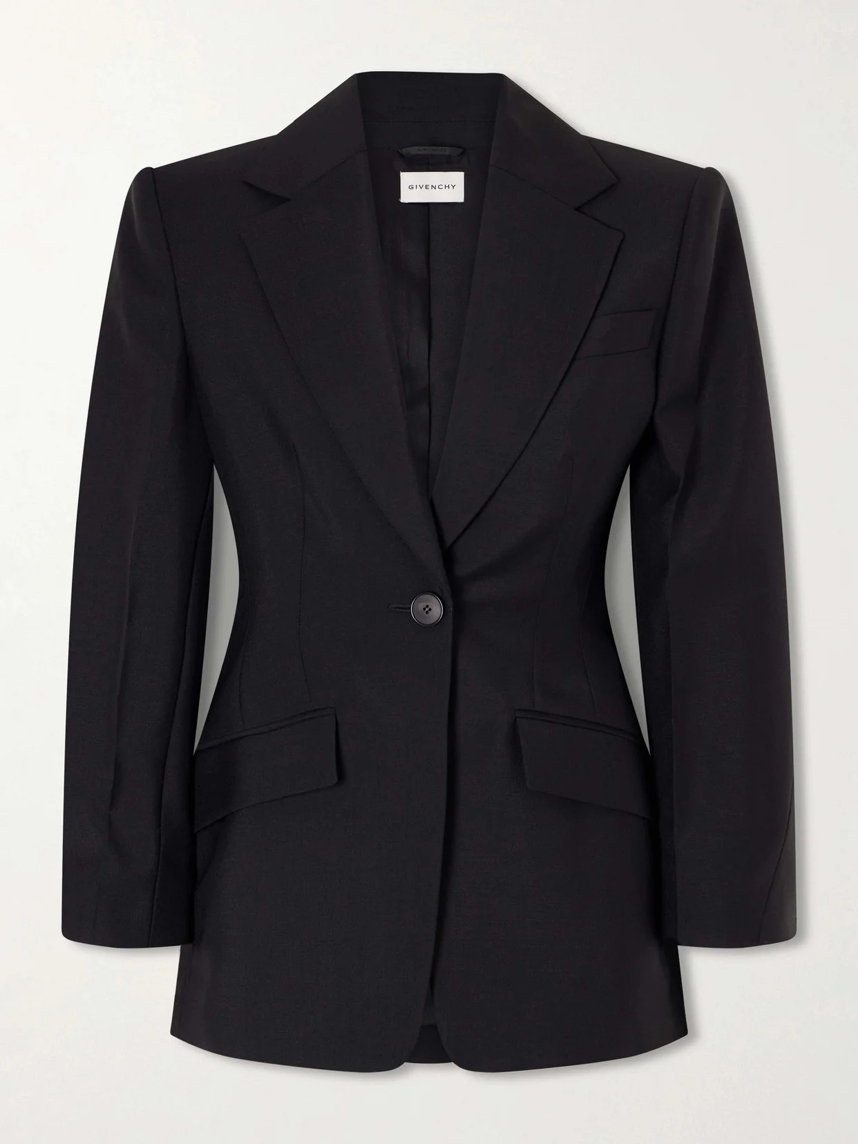 Wool And Mohair-blend Jacket - 1