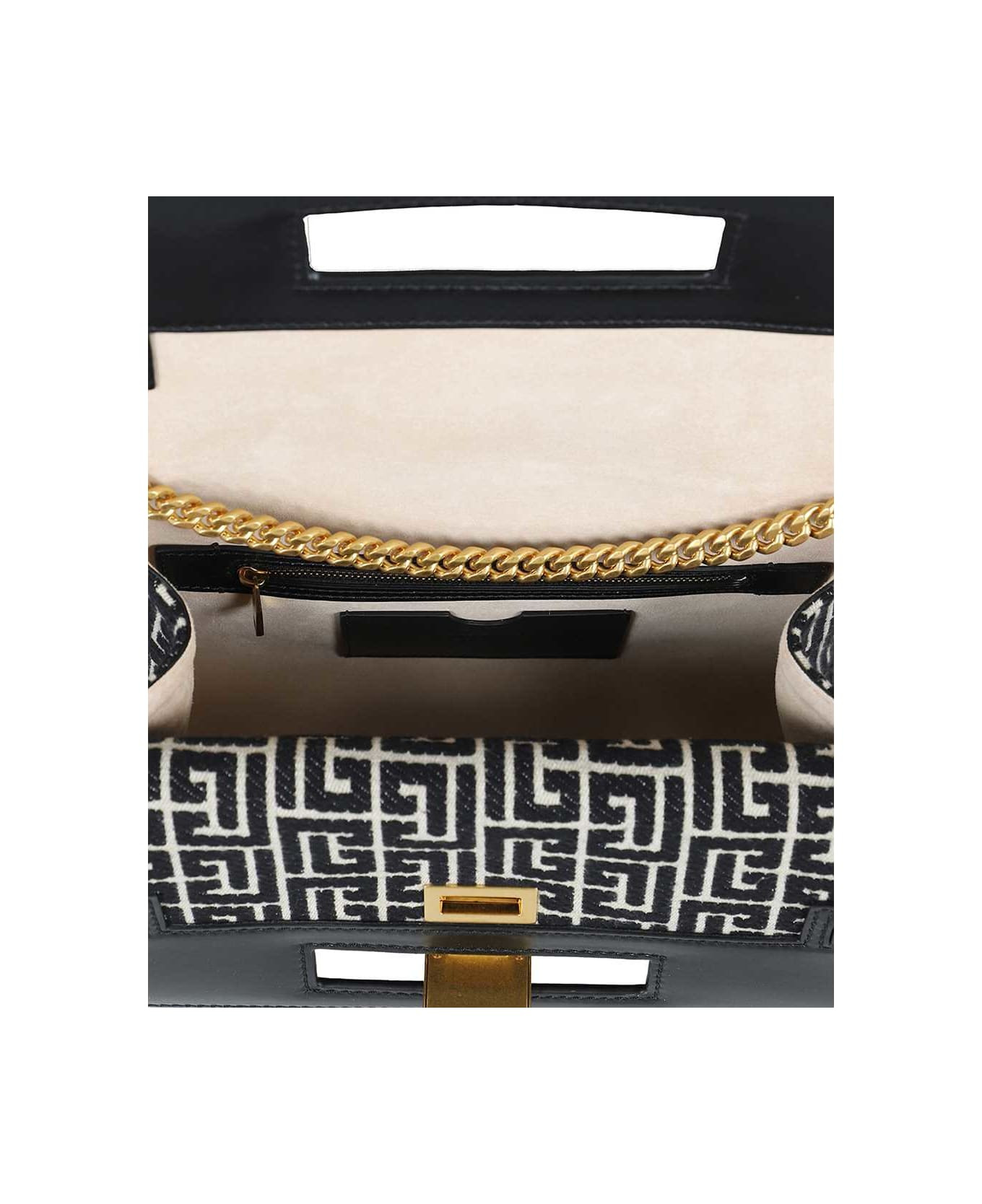 Fabric Shoulder Bag - 3