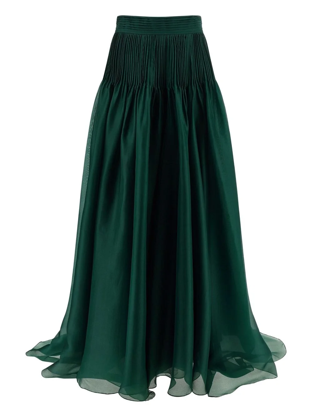 pintucked organza skirt - 1