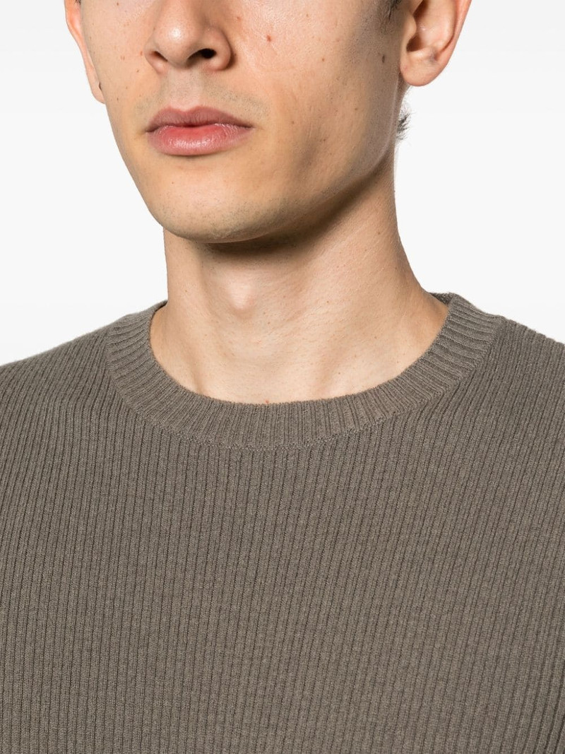 ribbed-knit merino wool jumper 5