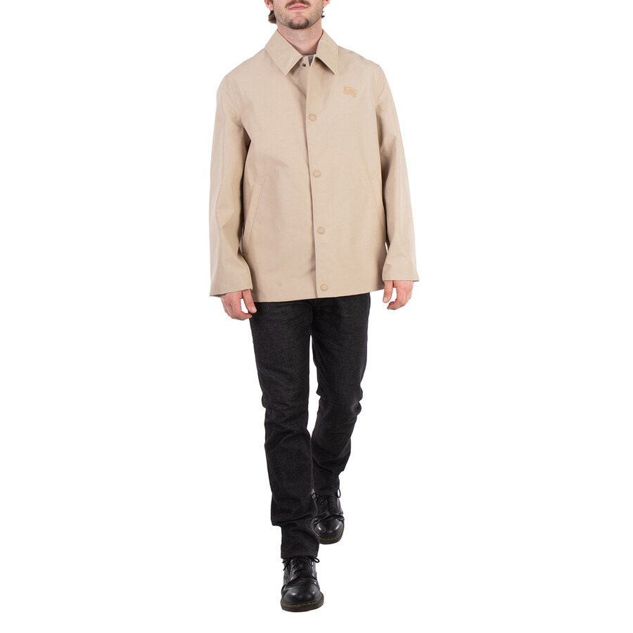 Burberry EKD Logo Embroidered Shirt Jacket - 6