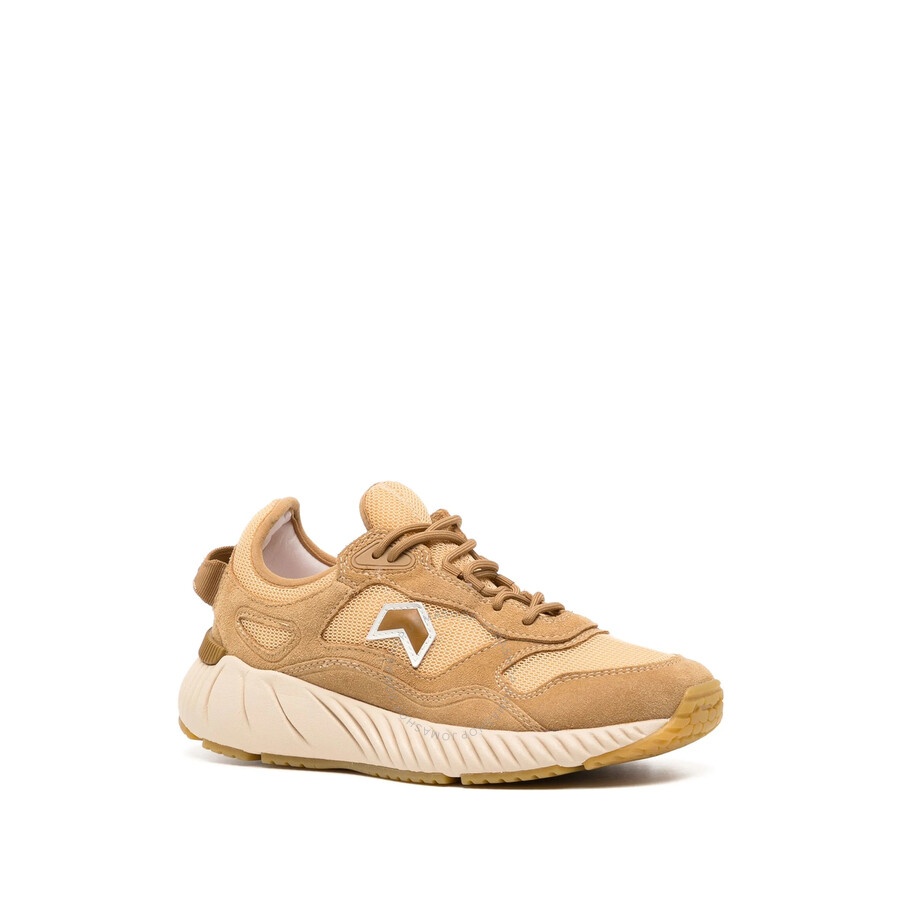 Isabel Marant Ewie Sporty Leather Sneakers - Ochre - 2