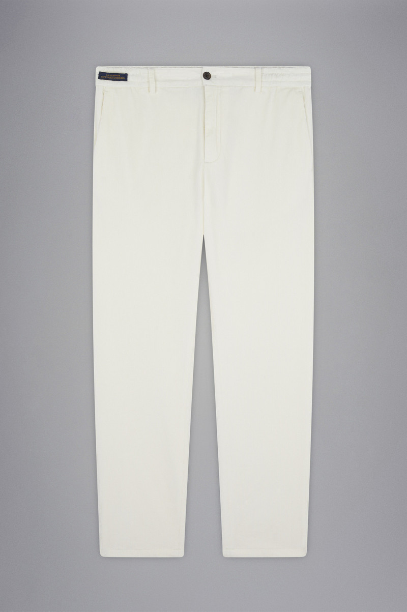 VELVET CHINO TROUSERS 1