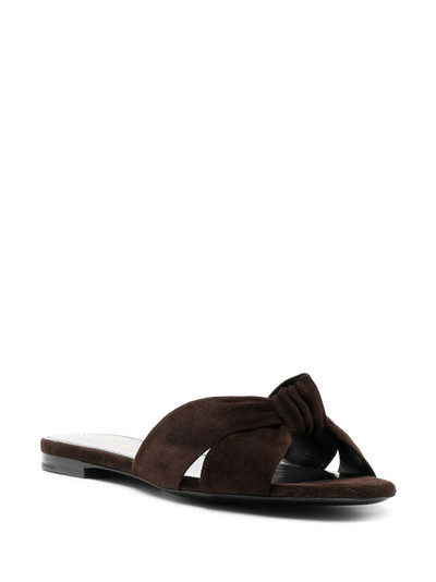 SAINT LAURENT Bianca slip-on sandals outlook