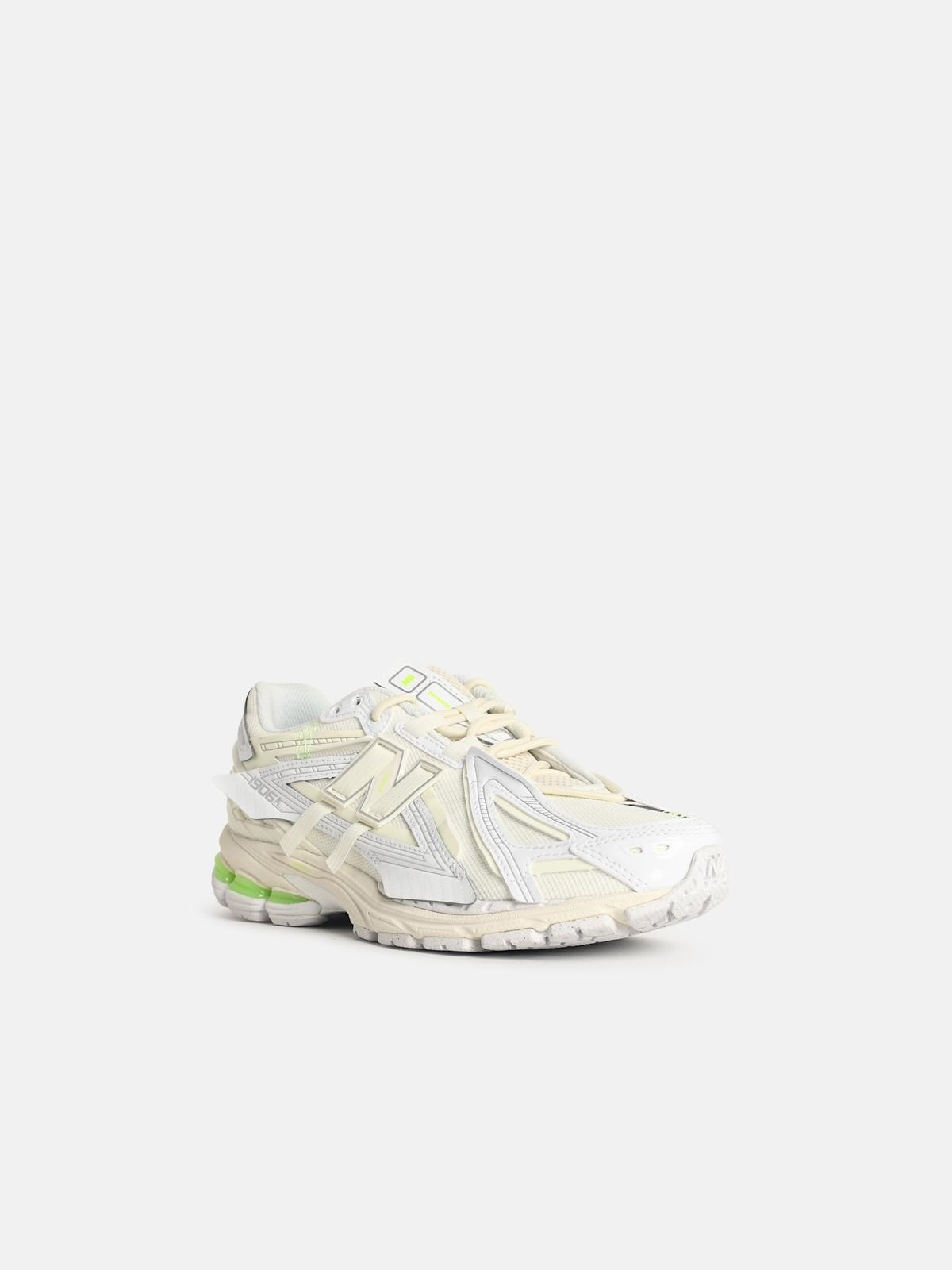 '1906' WHITE FABRIC BLEND SNEAKERS - 2