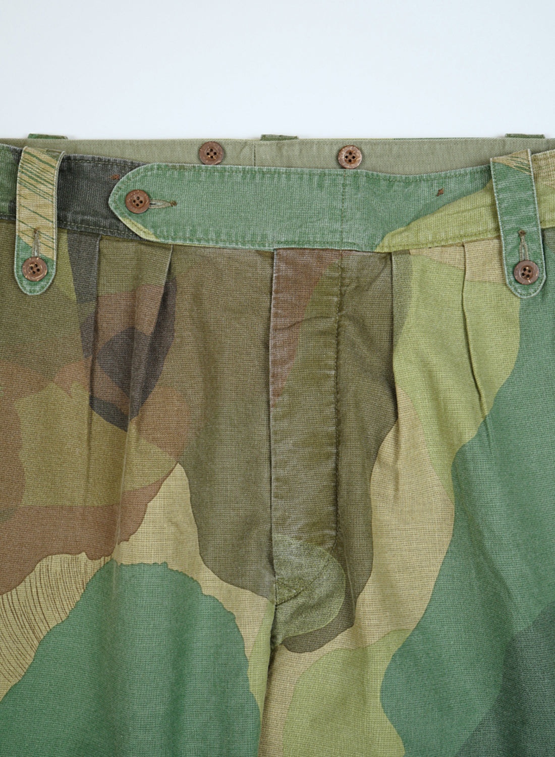 50s Battle Dress Short Camo in Green - 7