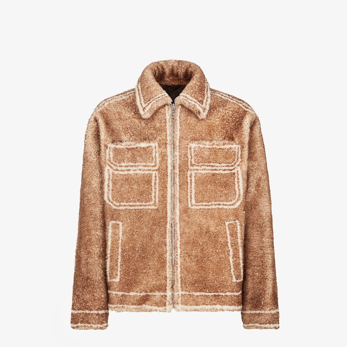 ジャケット Fendi Jackets Beige Jacket Wool Beige | Fendi