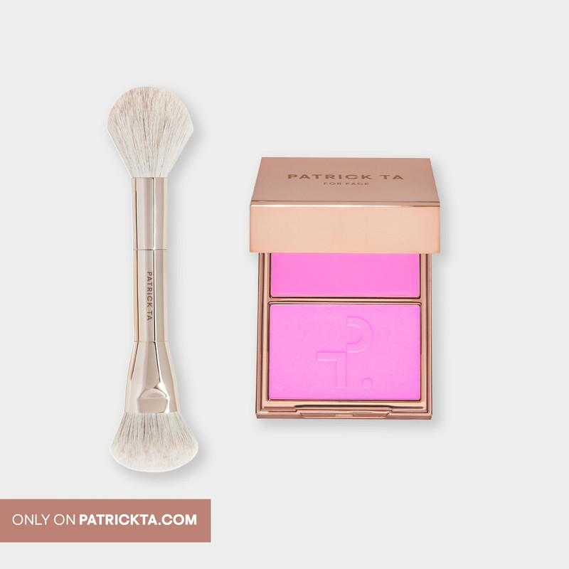 Major Headlines Blush Duo & Dual-Ended Brush Set 1