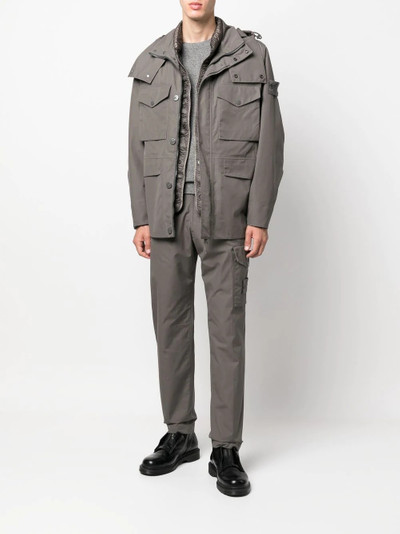 Stone Island Compass-patch cargo trousers outlook