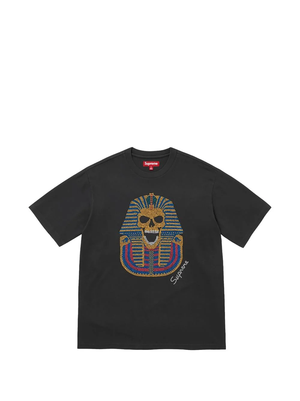 King Tut rhinestone T-shirt - 1