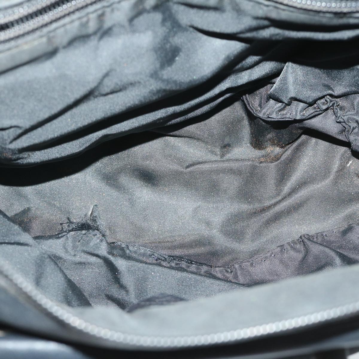 CELINE Hand Bag Nylon Black - 10