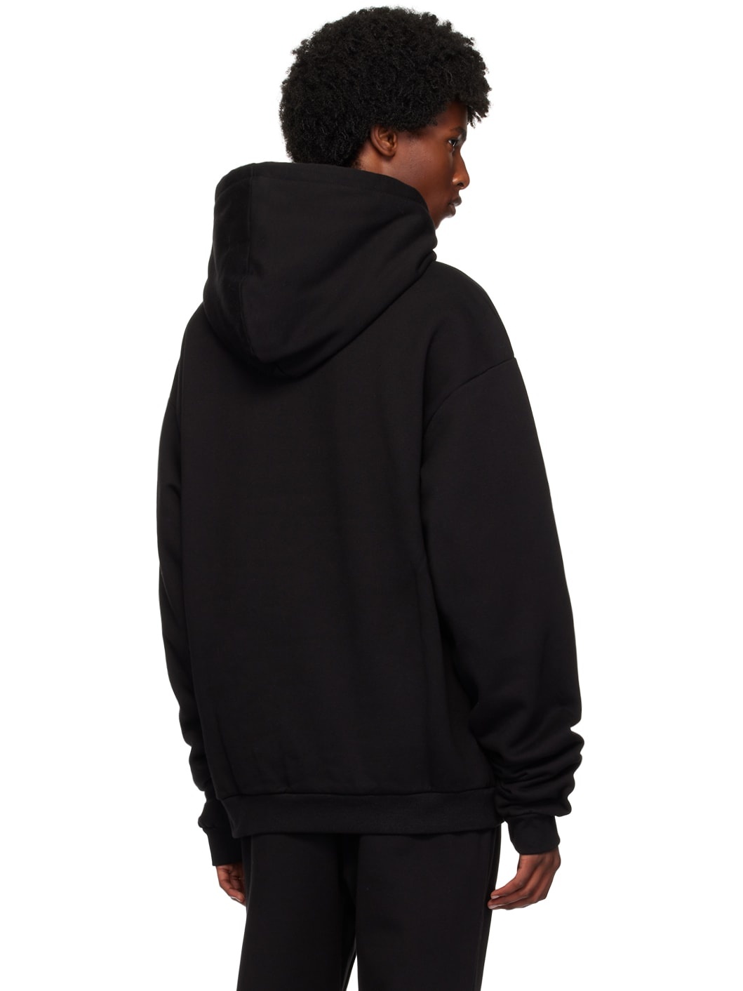 Black Hero Logo Hoodie - 3