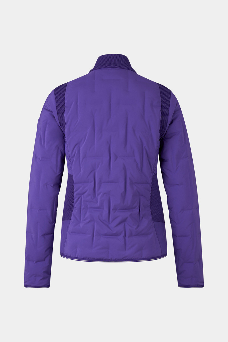 Jina lightweight down jacket in Violet 9