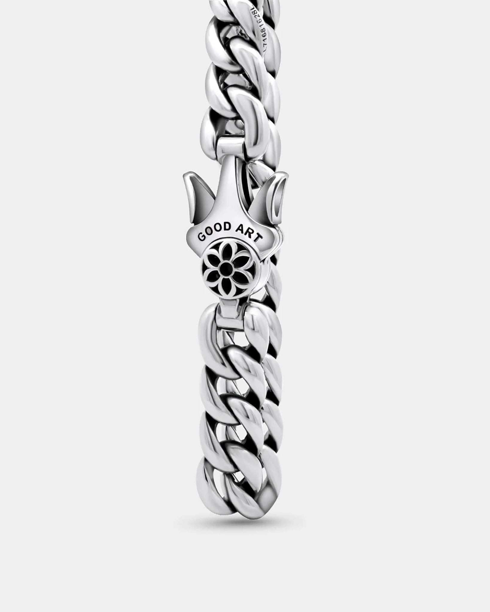 BS-10A GOOD ART HLYWD Model 10 Bracelet Size A - Sterling Silver - 3