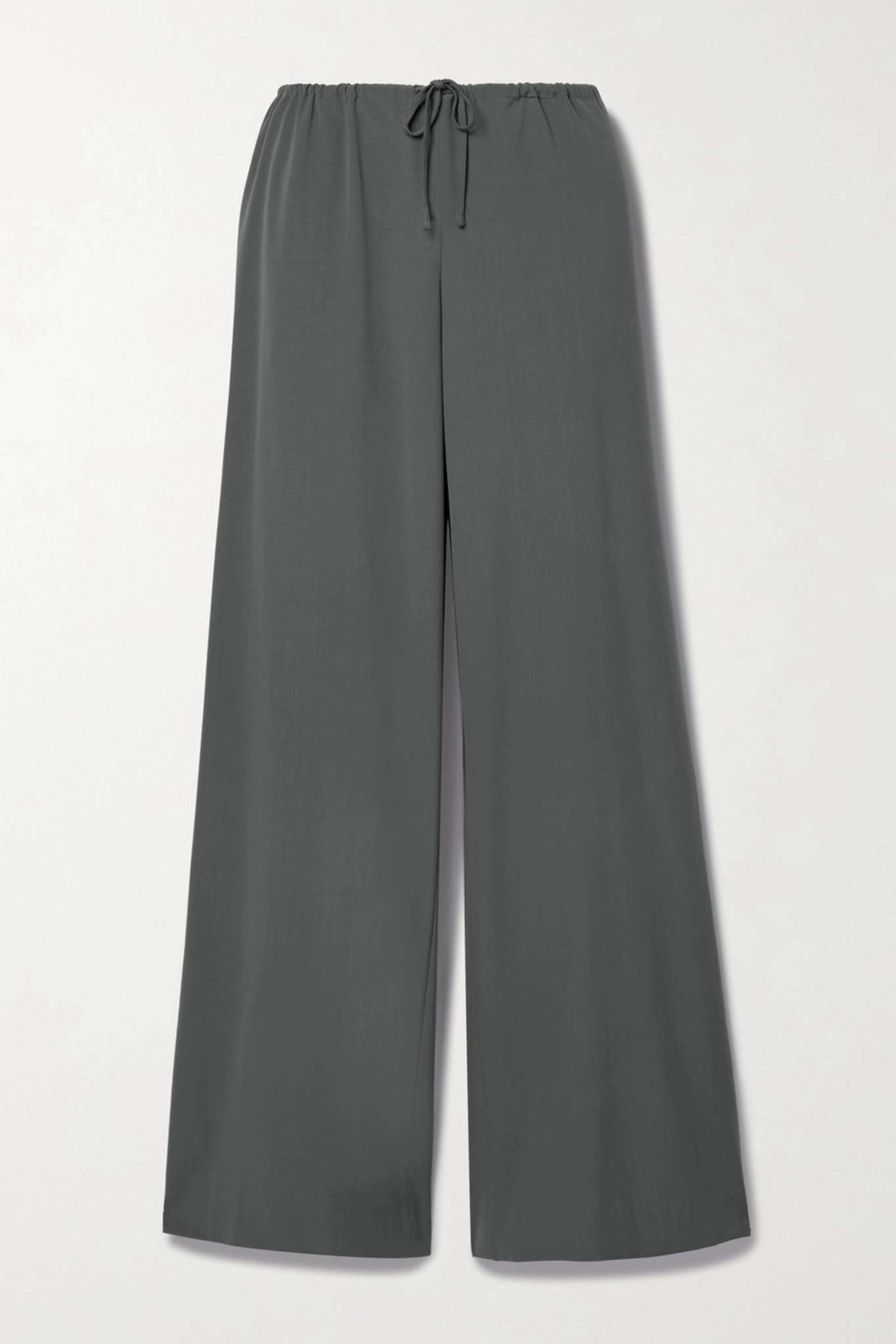 Barrie wide-leg wool-crepe pants - 1