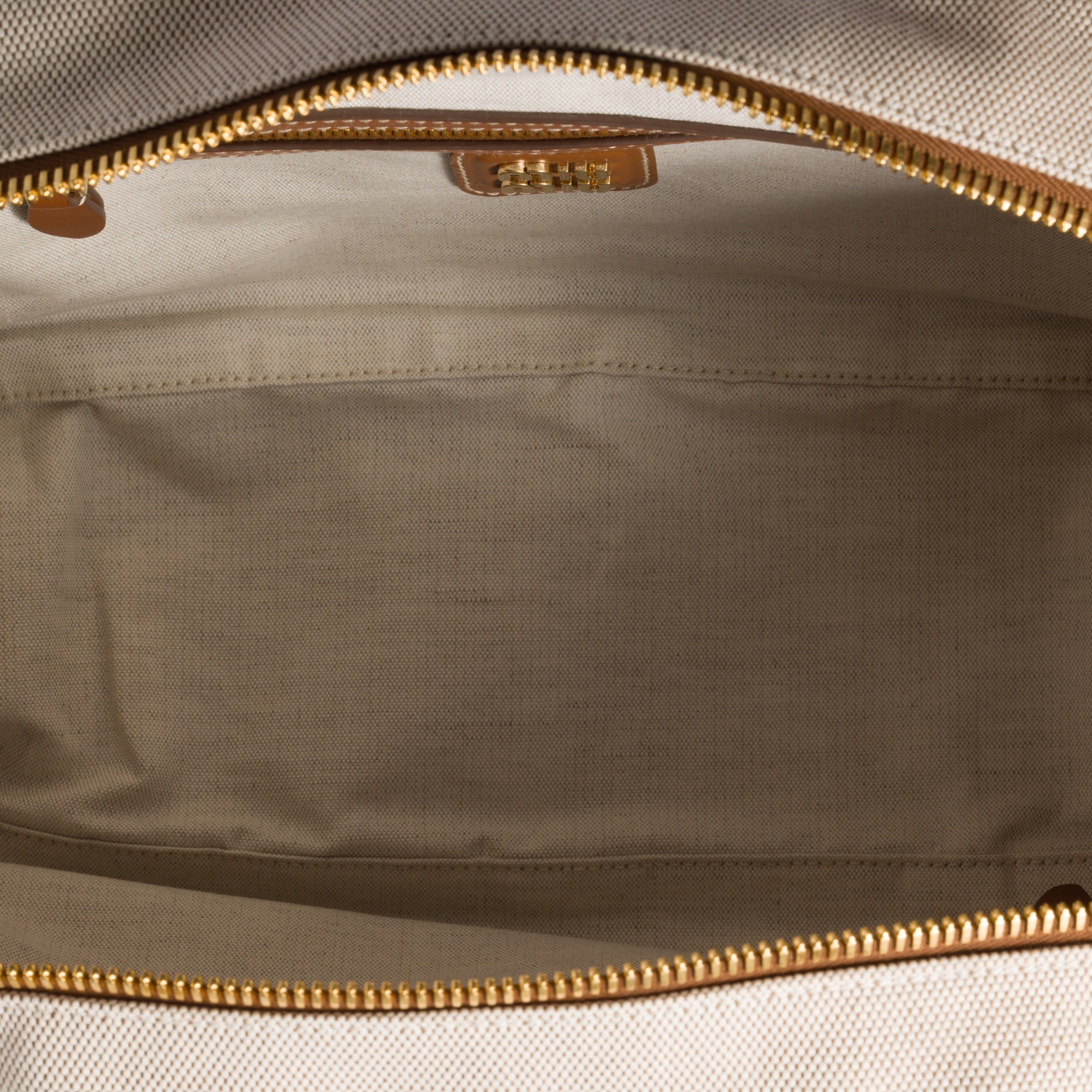 Beau canvas and leather bag - 6