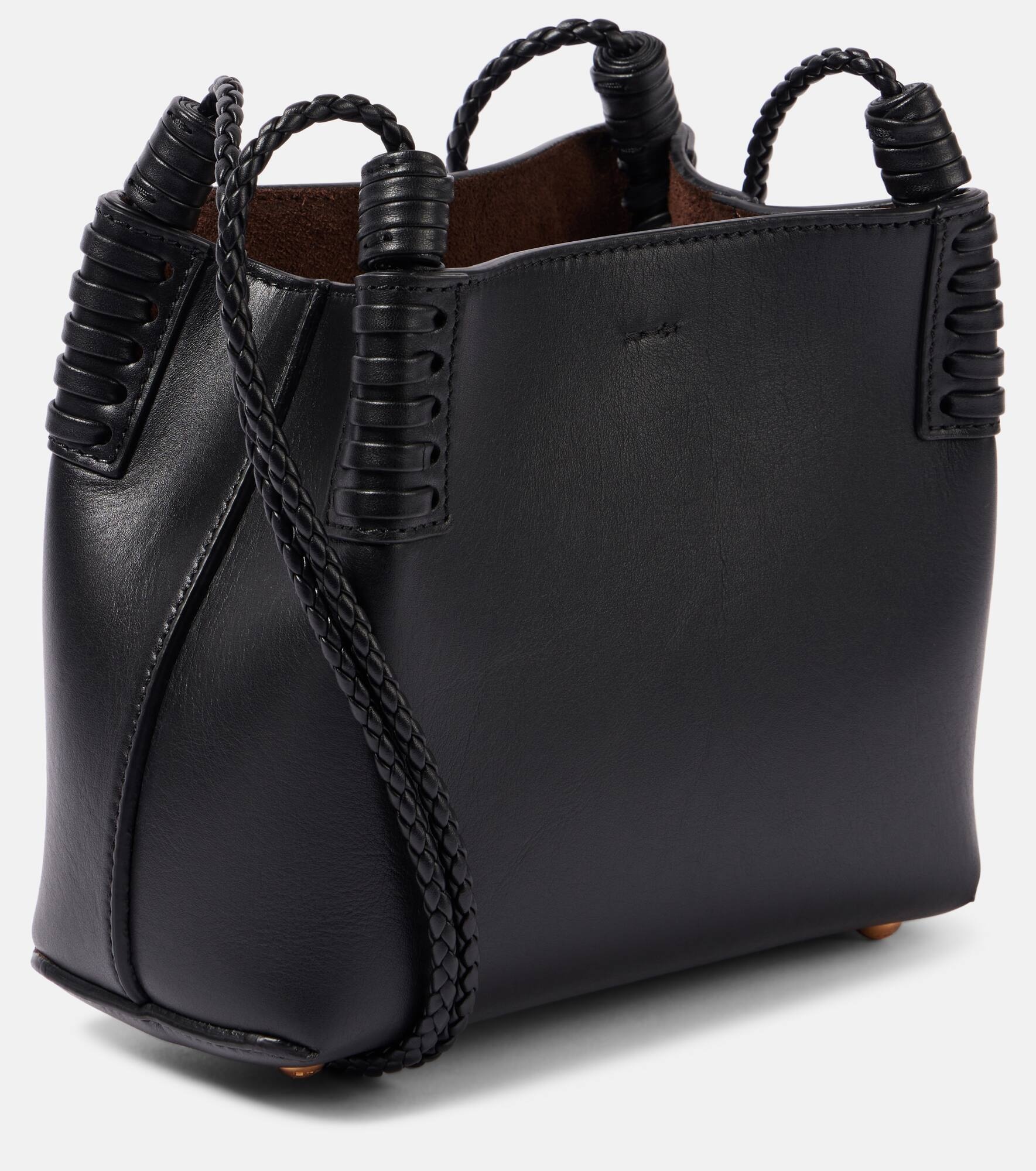 Libra Pegaso Mini leather tote bag - 4