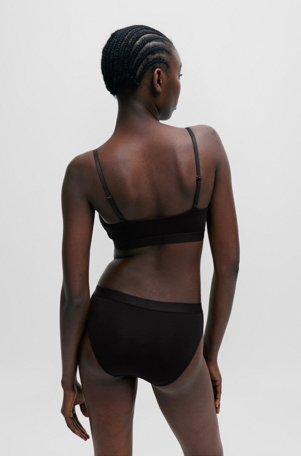 TWO-PACK OF BRALETTES IN STRETCH MODAL - 3