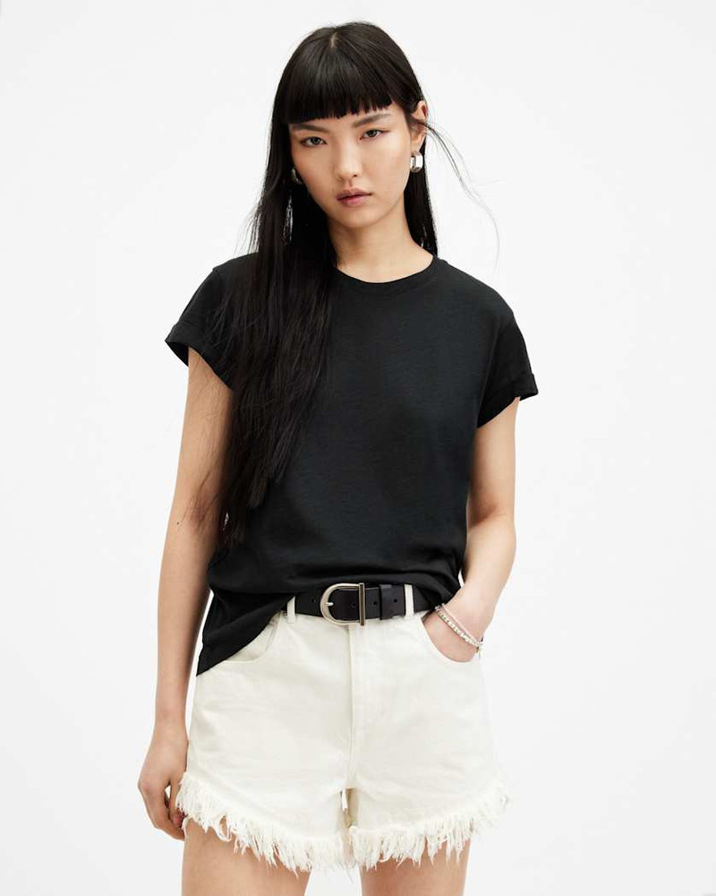 ANNA CREW NECK SHORT SLEEVE T-SHIRT 1