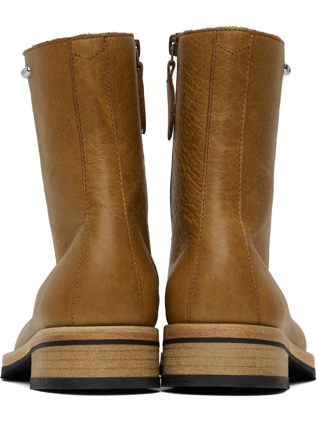 Tan Camion Boots - 2
