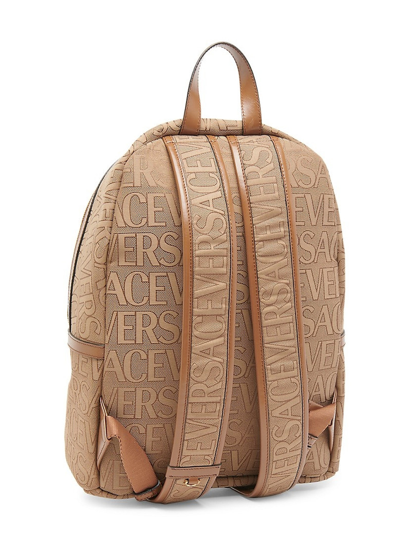 Logo Canvas Backpack 4