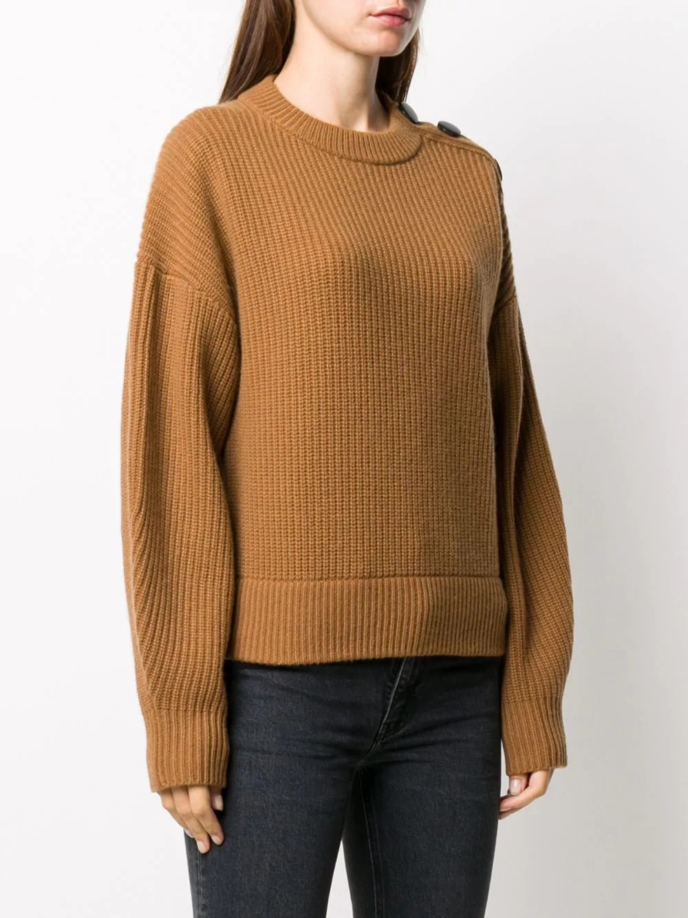 button-shoulder jumper - 3