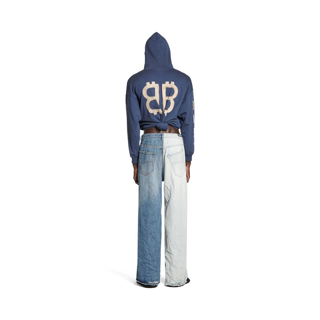 Crypto Hoodie Medium Fit in Blue - 4