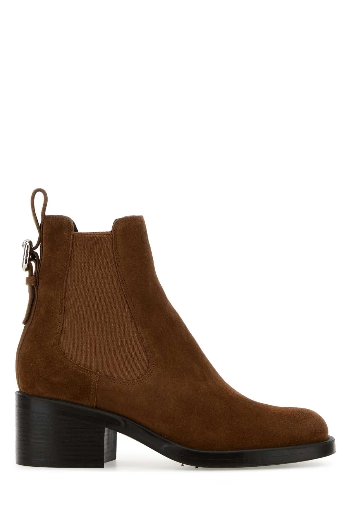Chloe Women Caramel Suede Dakota Ankle Boots - 1