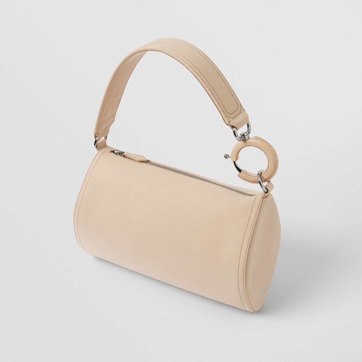 Small Cotton Gabardine Rhombi Bag - 3