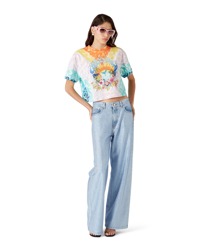 CASABLANCA Surf Trip Tie Dye T-Shirt | Casablanca Paris outlook